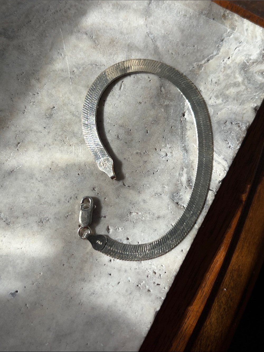 Sterling silver bracelet